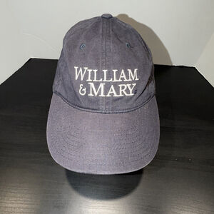 College of William And Mary Tribe Legacy Hat Strapback Black Twill 1693 NCAA OS